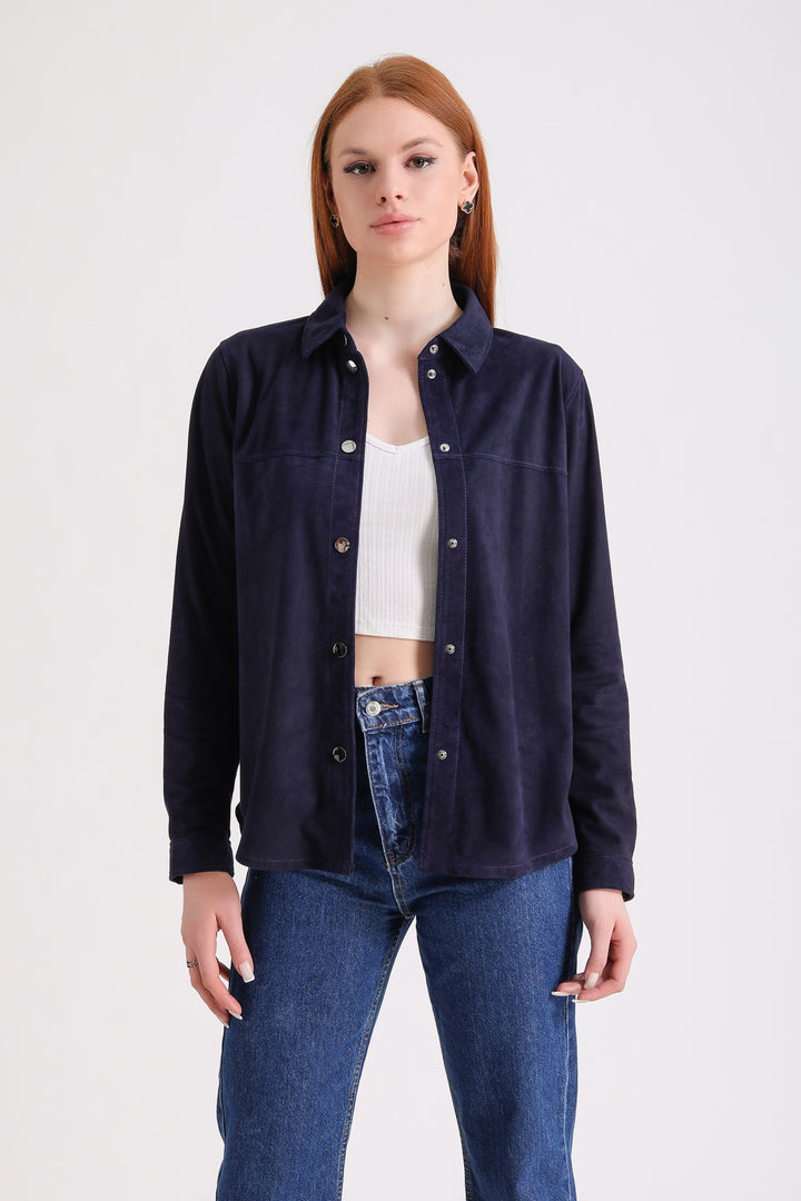 Anna Suede Shirt