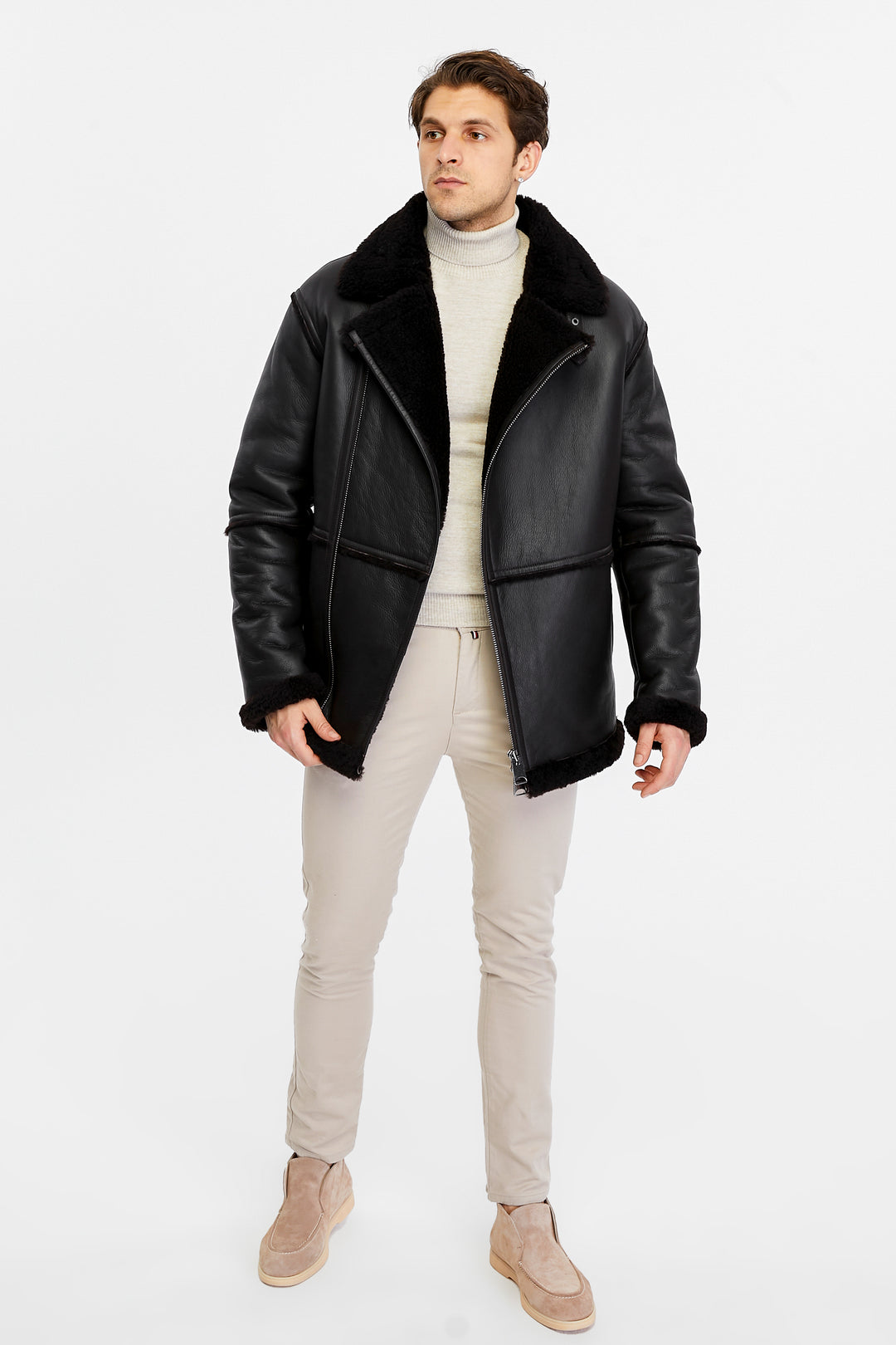 George Shearling Coat