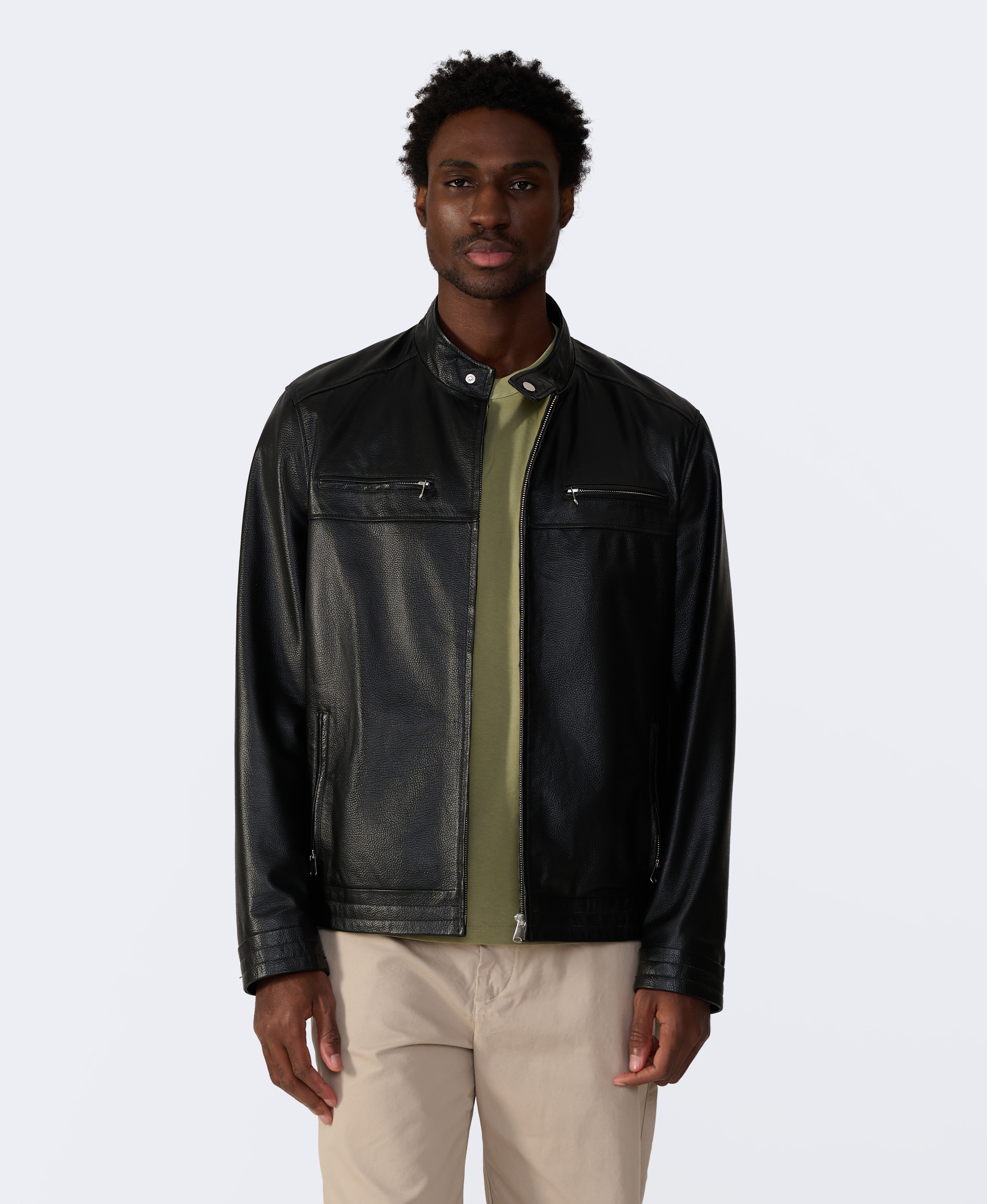 Oswald Leather Jacket – FURNIQ UK