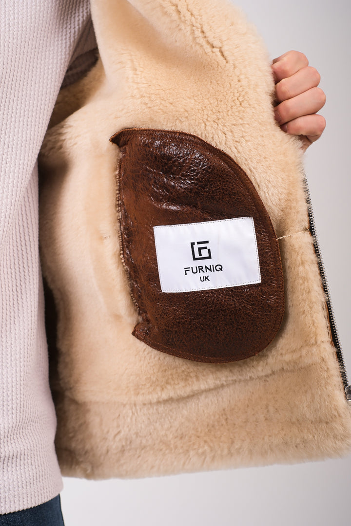 Rupert Shearling Aviator Jacket