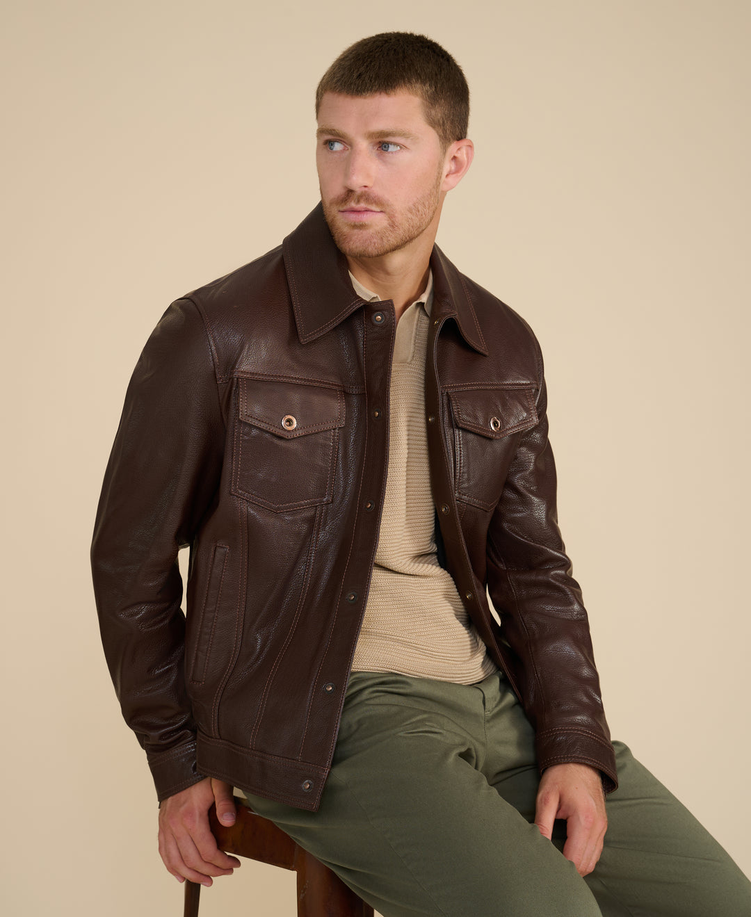 Oliver Leather Jacket