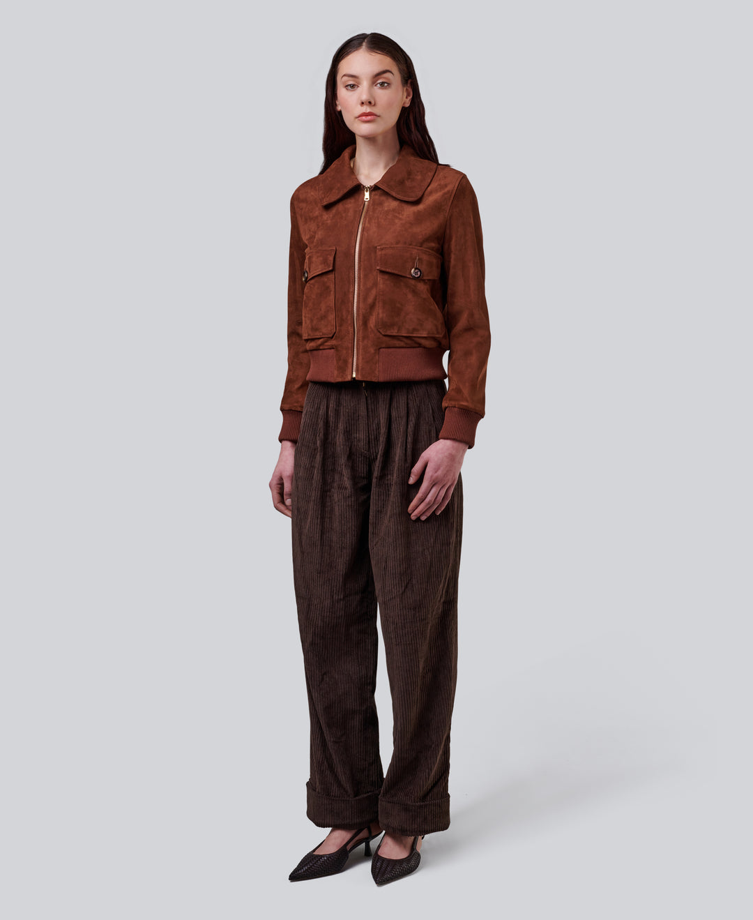 Evie Suede Jacket