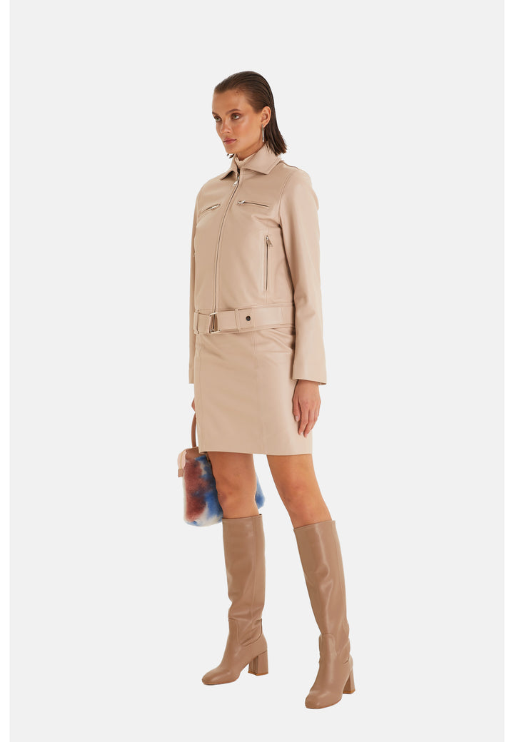 Imogen Leather Blazer