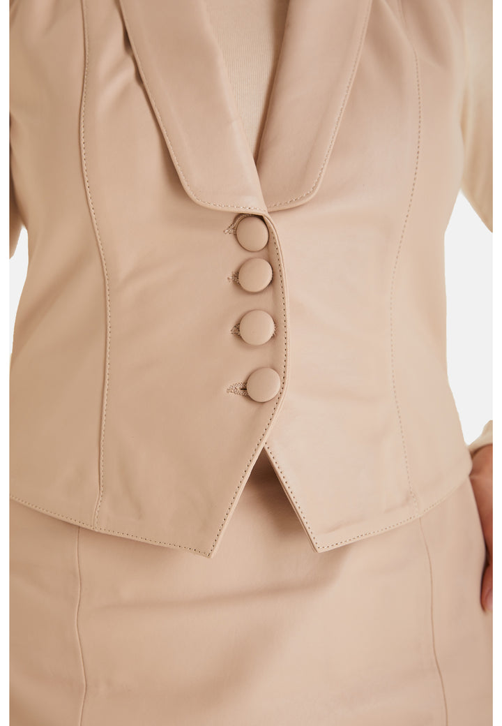 Laura Leather Vest