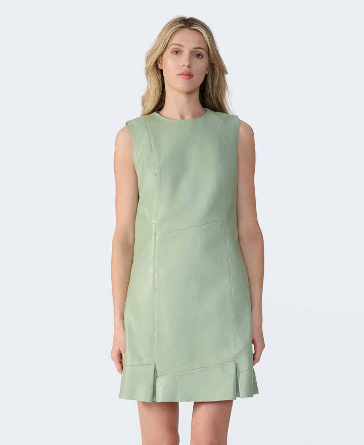 Selene Leather Dress