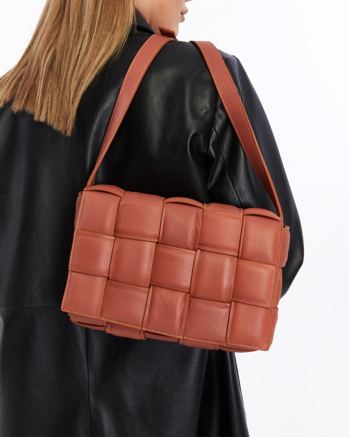 Hoxton Cognac Brown Leather Handbag