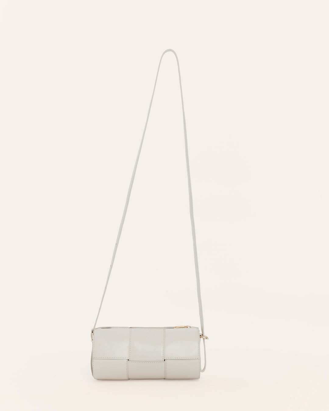 Harley Beige Woven Leather Handbag