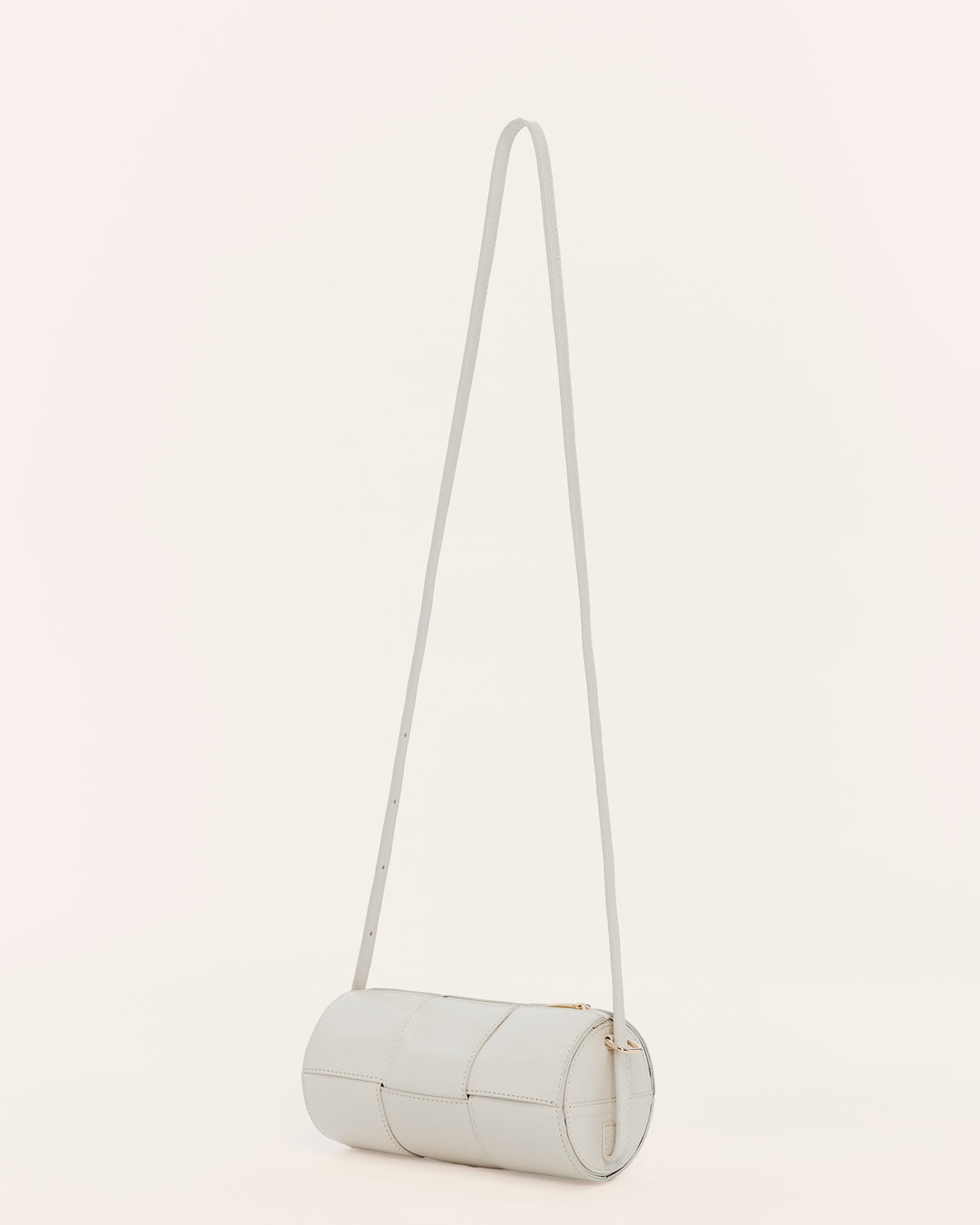 Harley Beige Woven Leather Handbag