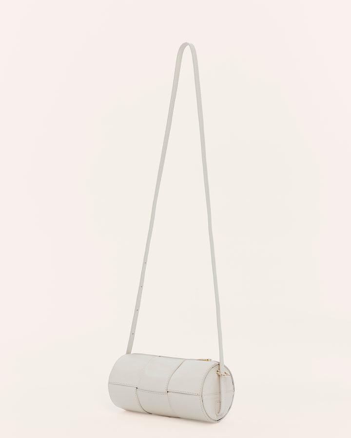 Harley Beige Woven Leather Handbag