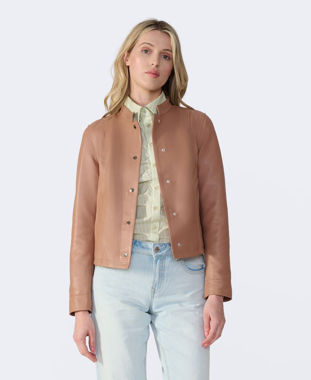 Amelia Leather Jacket
