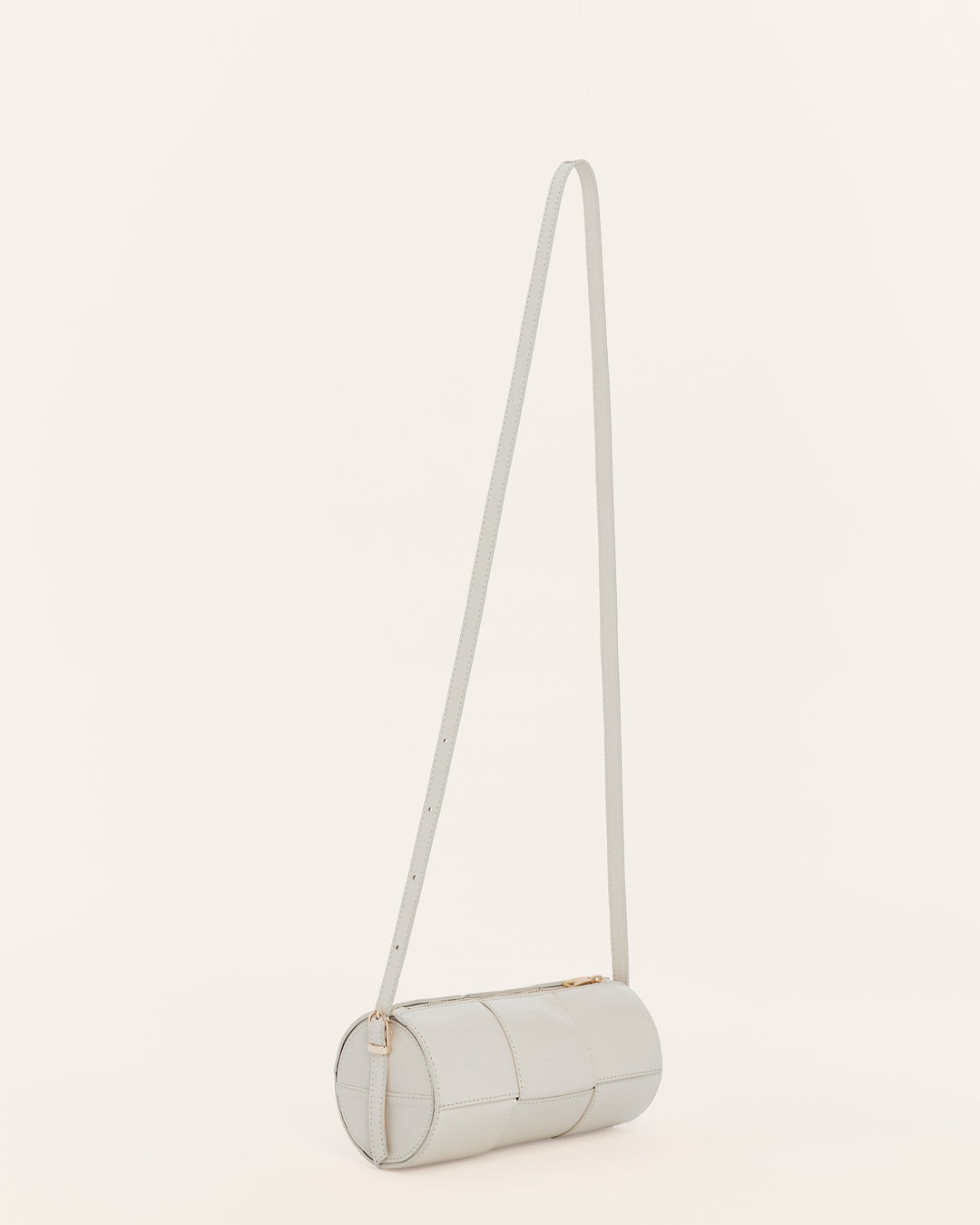 Harley Beige Woven Leather Handbag