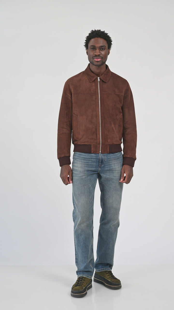 Freddie Suede Jacket