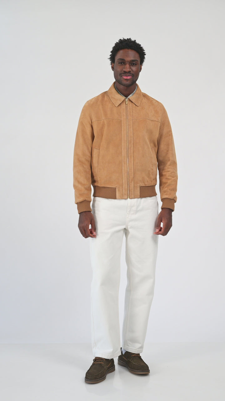 Freddie Suede Jacket