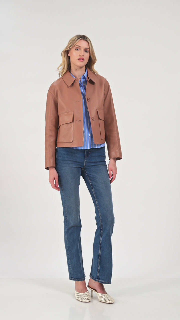 Ella Leather Jacket