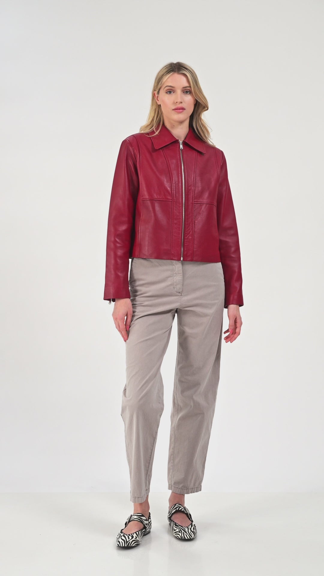 Daisy Leather Jacket