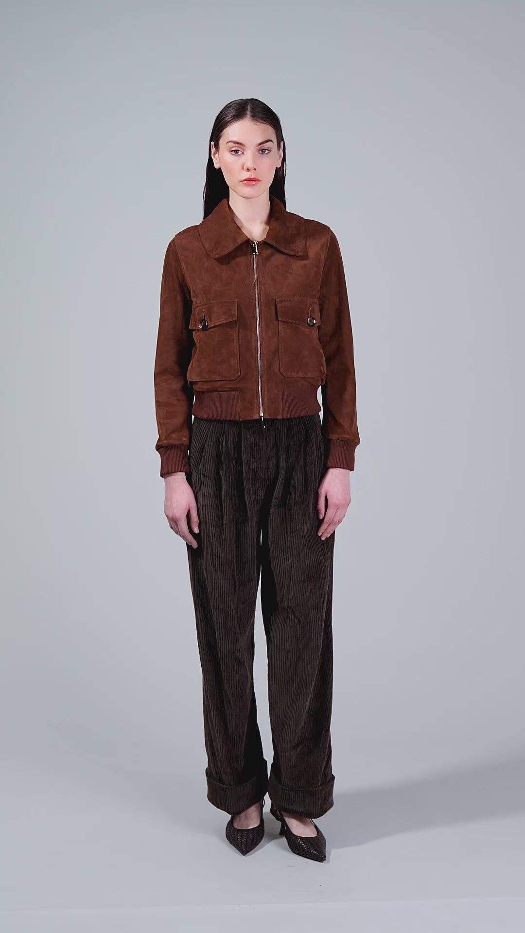 Evie Suede Jacket