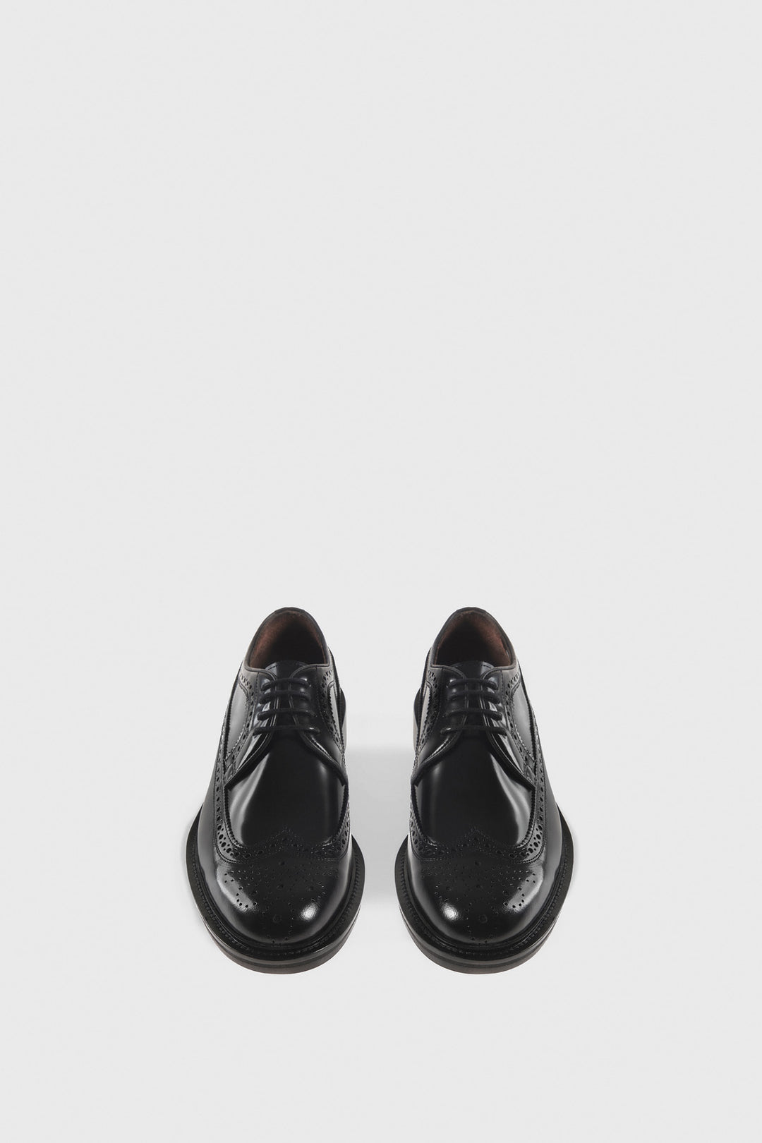 Genuine Leather Men's Classic Black Shoes