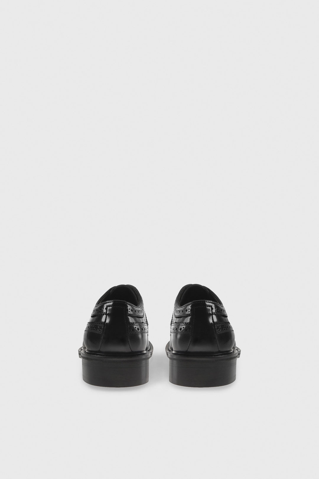 Genuine Leather Men's Classic Black Shoes