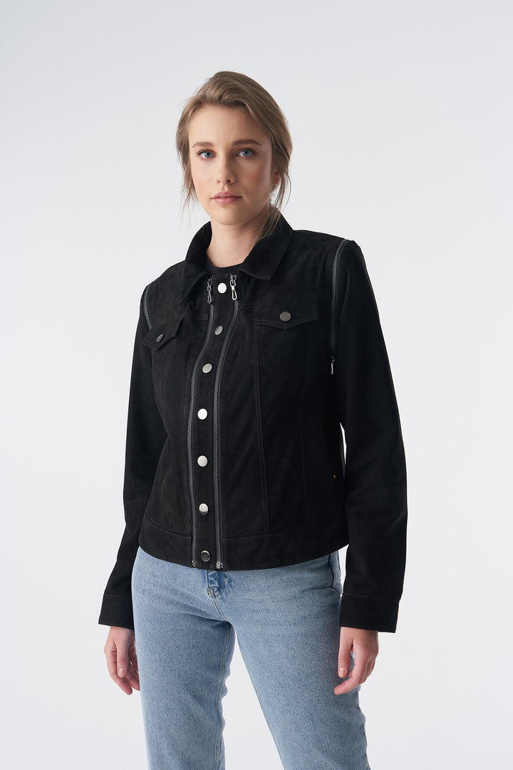 Sarah Suede Jacket