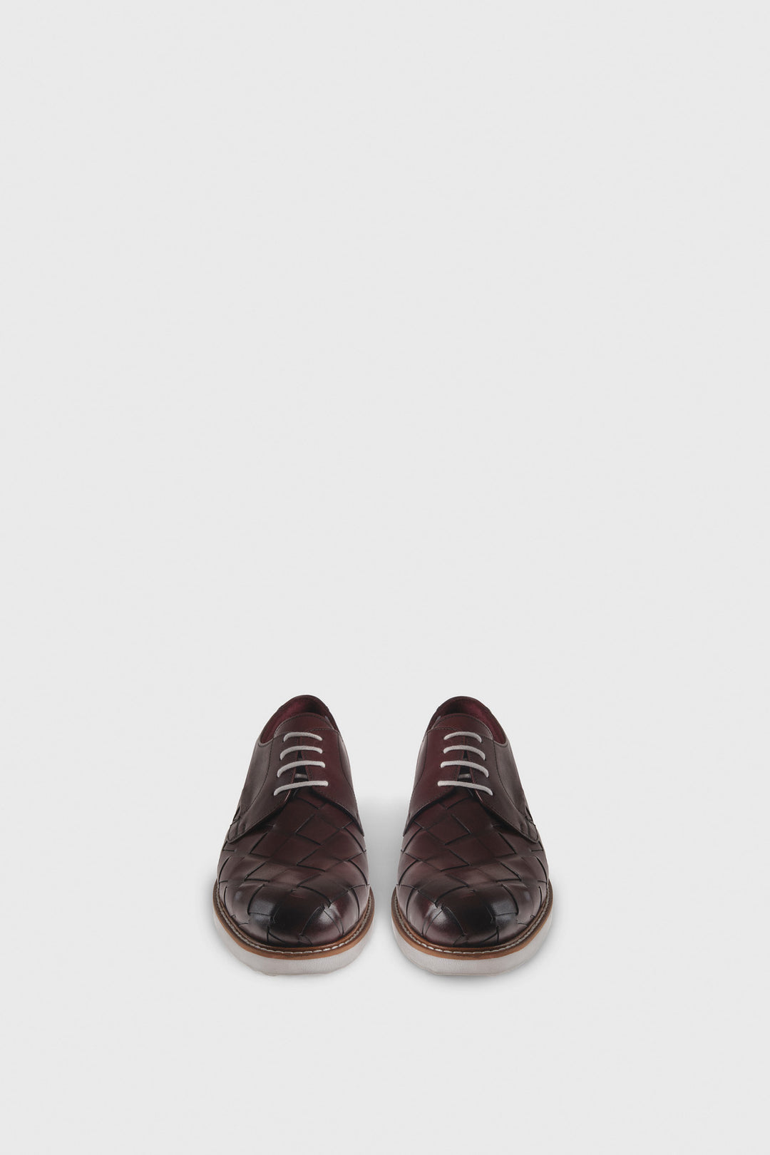 Genuine Leather Antique Burgundy Handmade Men's Shoes