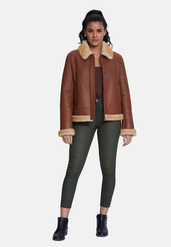 Clementine Sheepskin Jacket