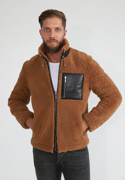 Image of Mens Sheepskin Casual Jackets