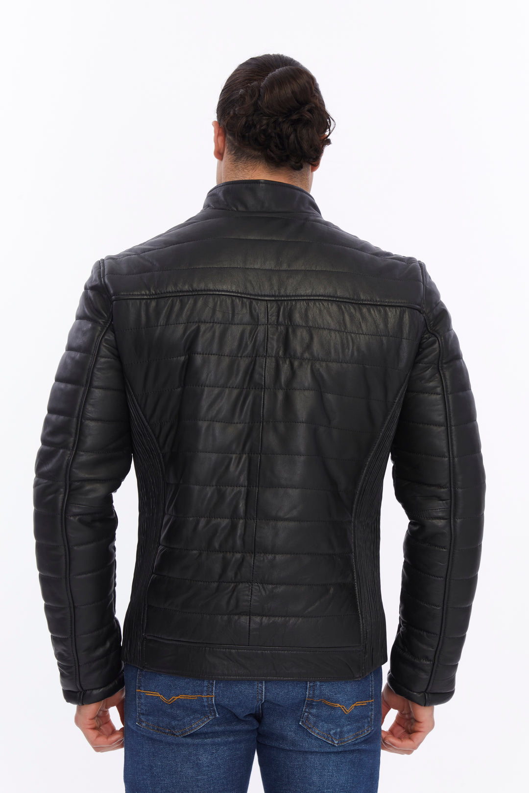 Men's Leather Jacket, Black