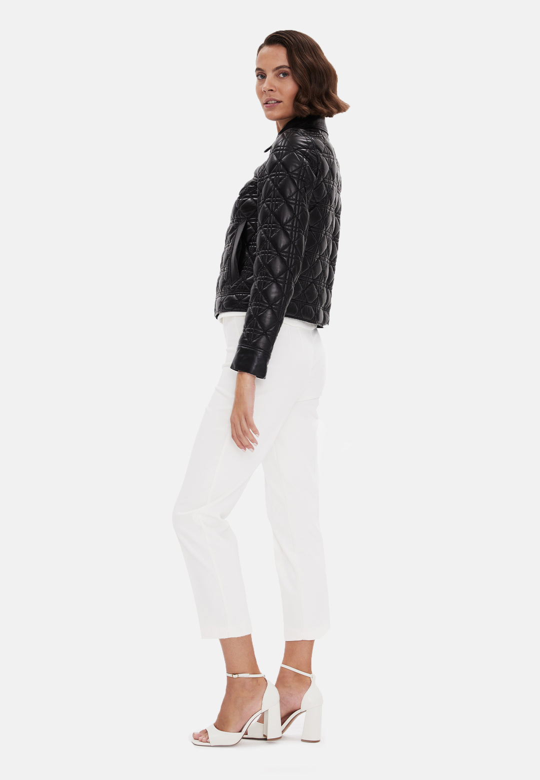 Chloe Quilted Leather Jacket