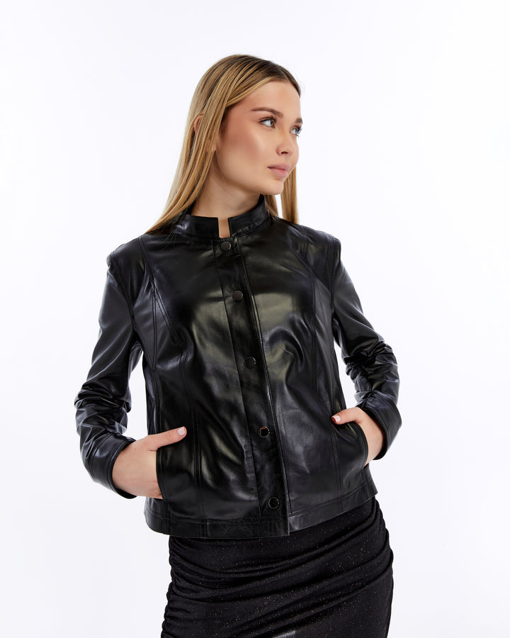 Amelia Leather Jacket