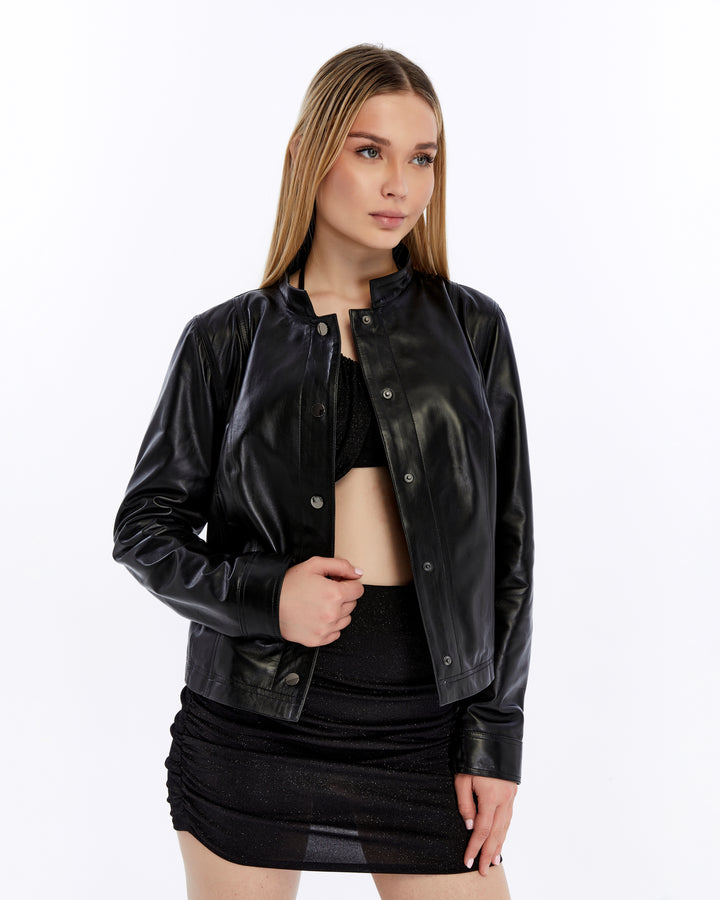 Amelia Leather Jacket