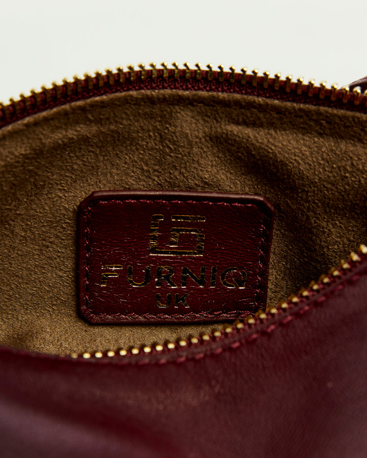 Harley Burgundy Leather Handbag