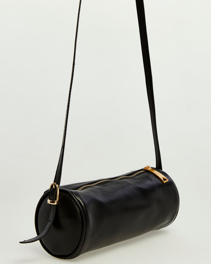 Harley Black Leather Handbag
