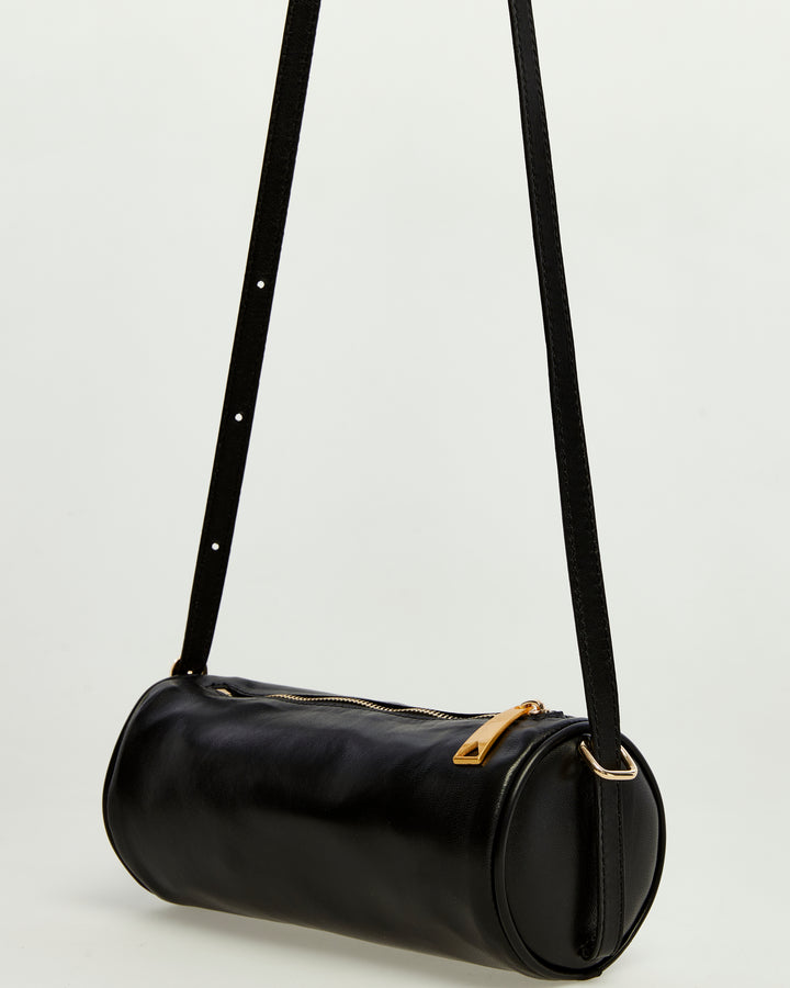 Harley Black Leather Handbag