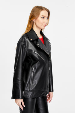 Image of Lavinia Leather Jacket