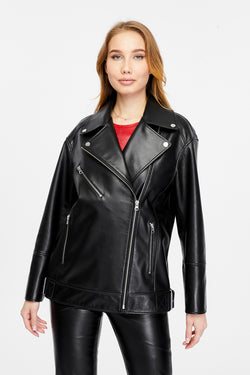 Image of Lavinia Leather Jacket