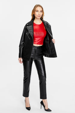 Image of Lavinia Leather Jacket