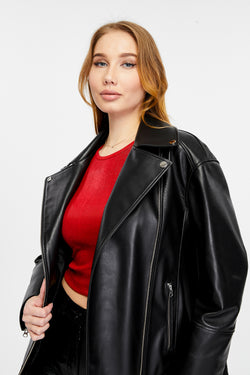 Image of Lavinia Leather Jacket