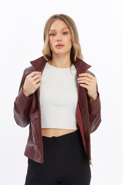 Image of Women's Leather Jacket