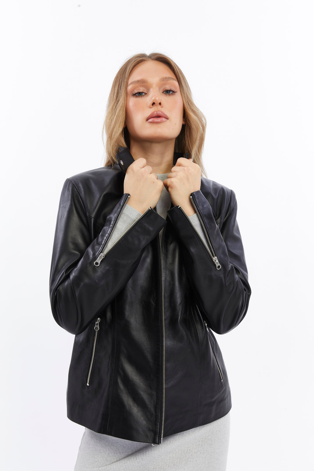 Elspeth Leather Jacket