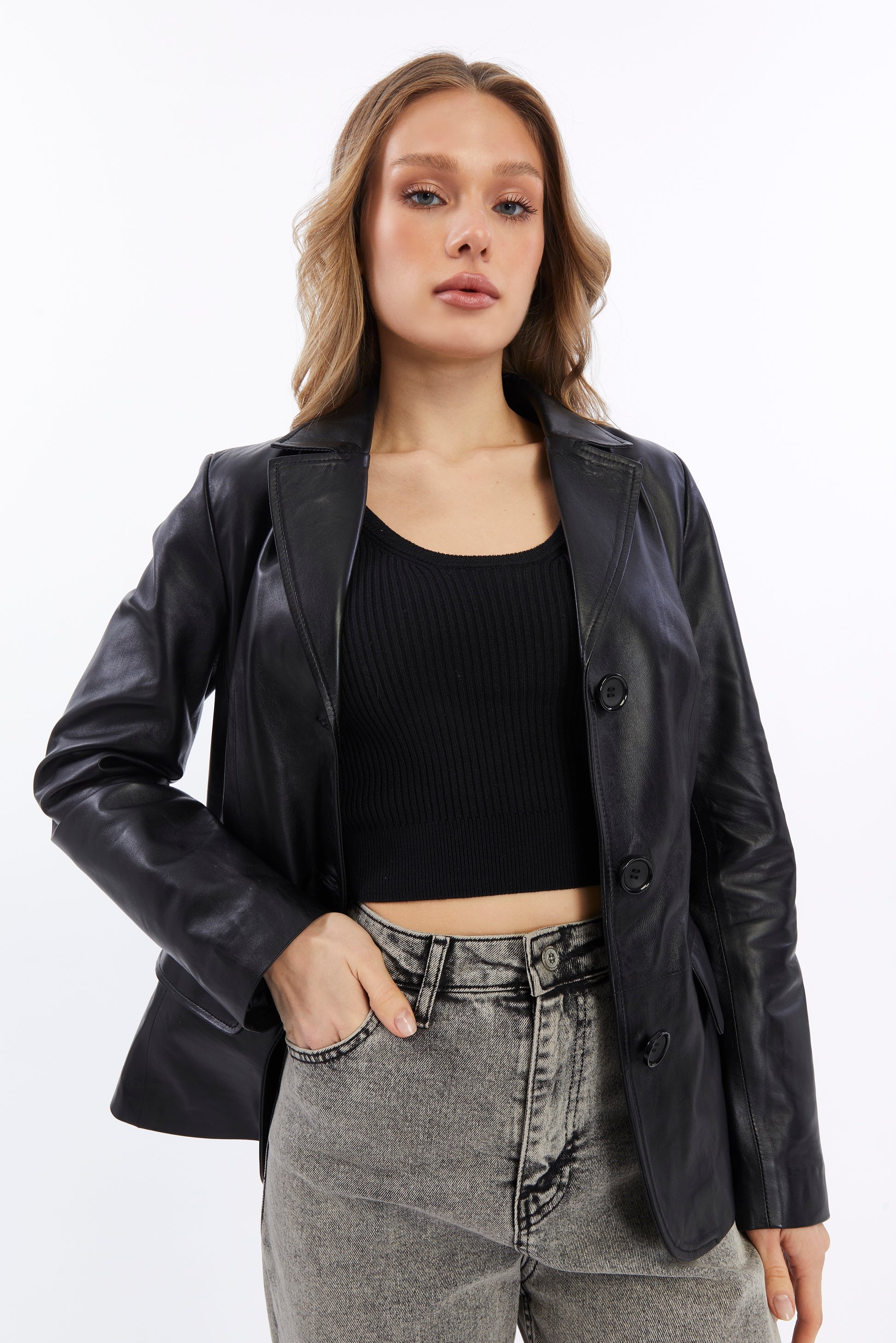 Women's Leather Jacket