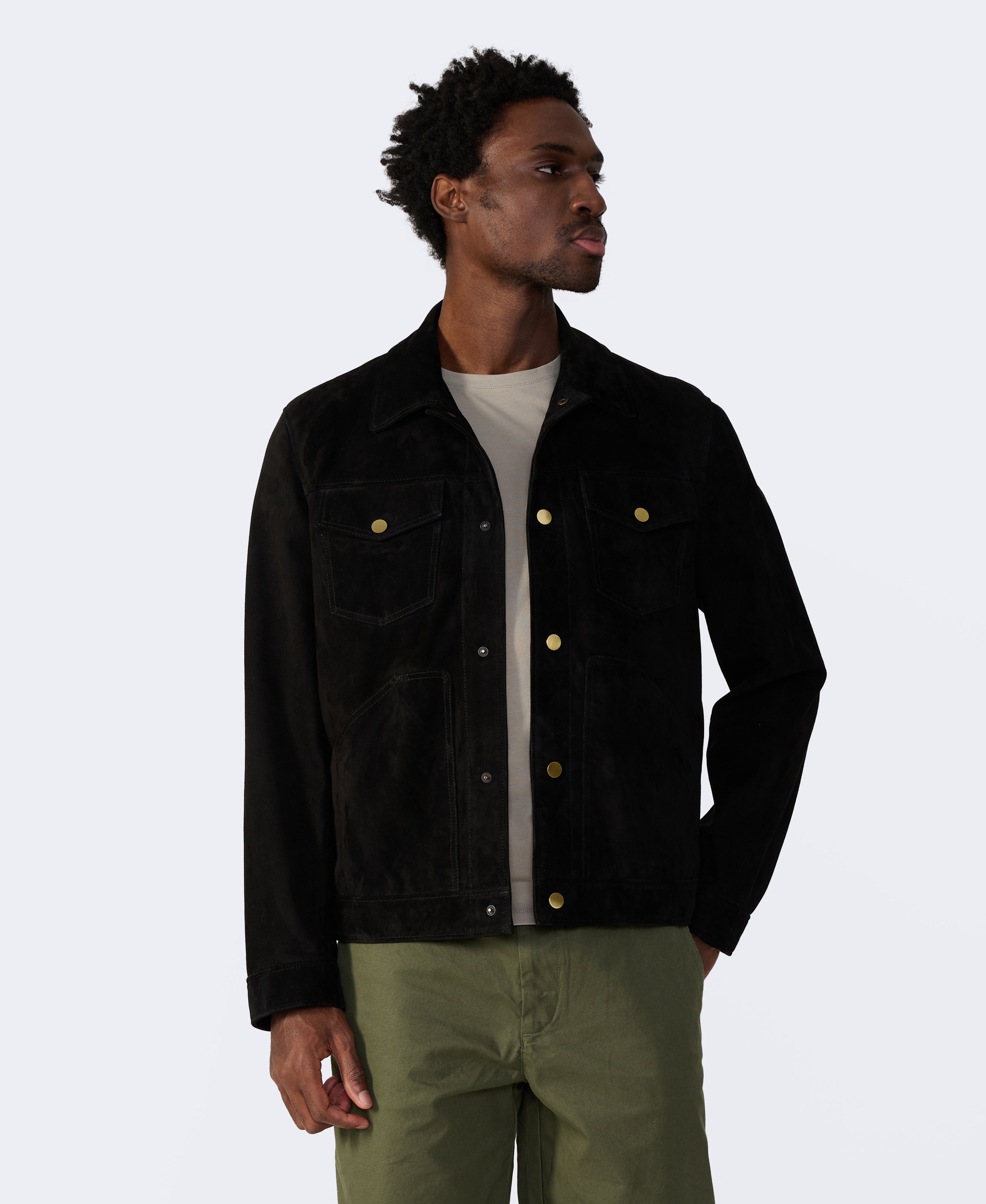 Men's Suede Jackets | Premium Suede Jackets for Men | FURNIQ UK