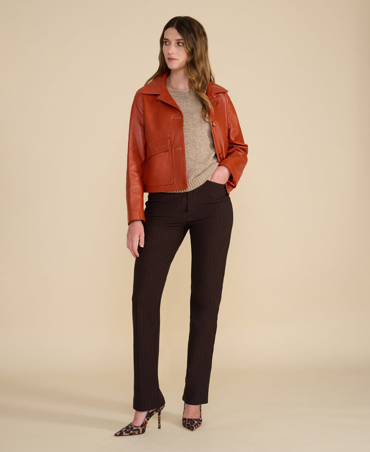 Ella Leather Jacket