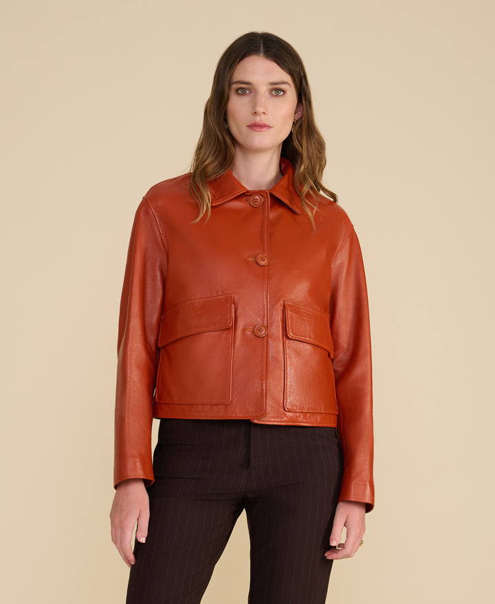 Ella Leather Jacket