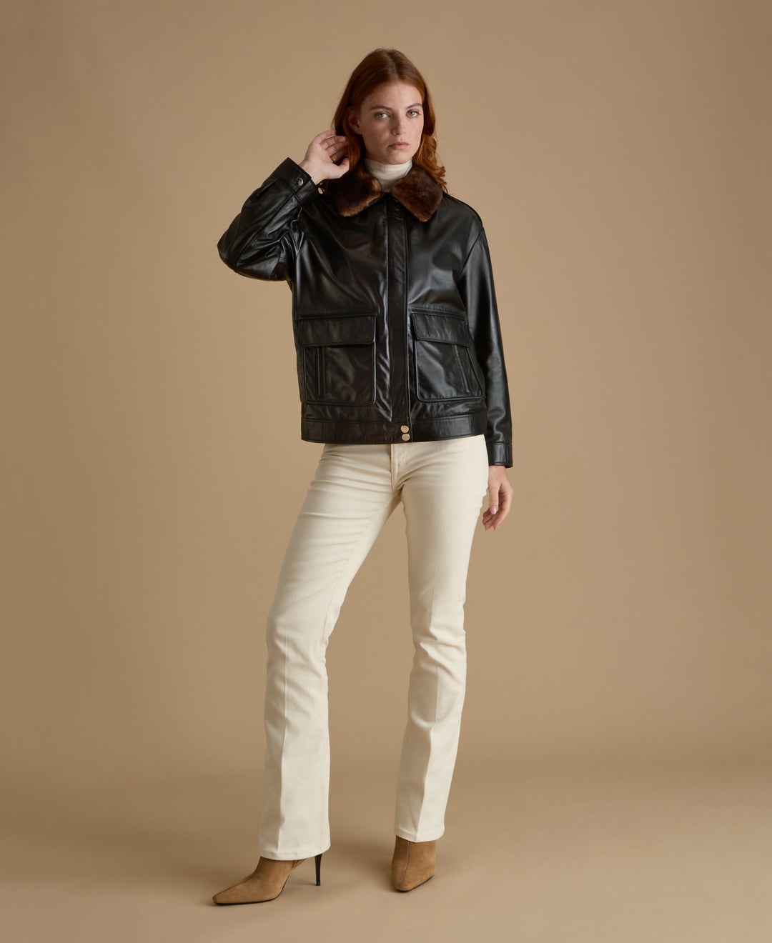 Alma Leather Jacket