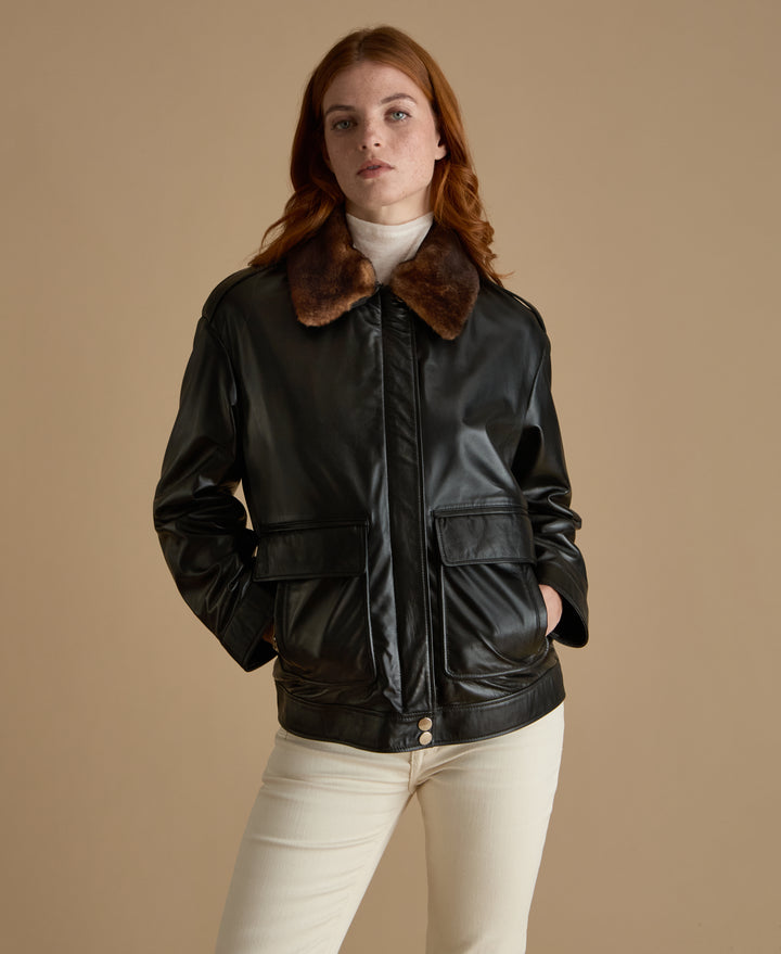 Alma Leather Jacket