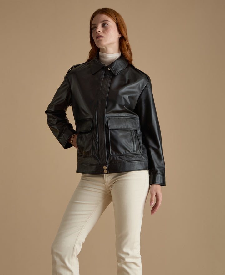 Alma Leather Jacket