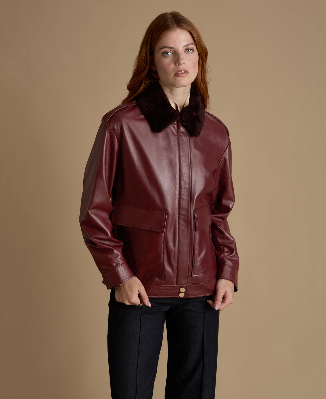 Alma Leather Jacket