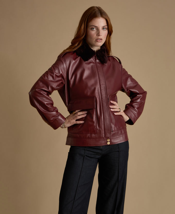 Alma Leather Jacket