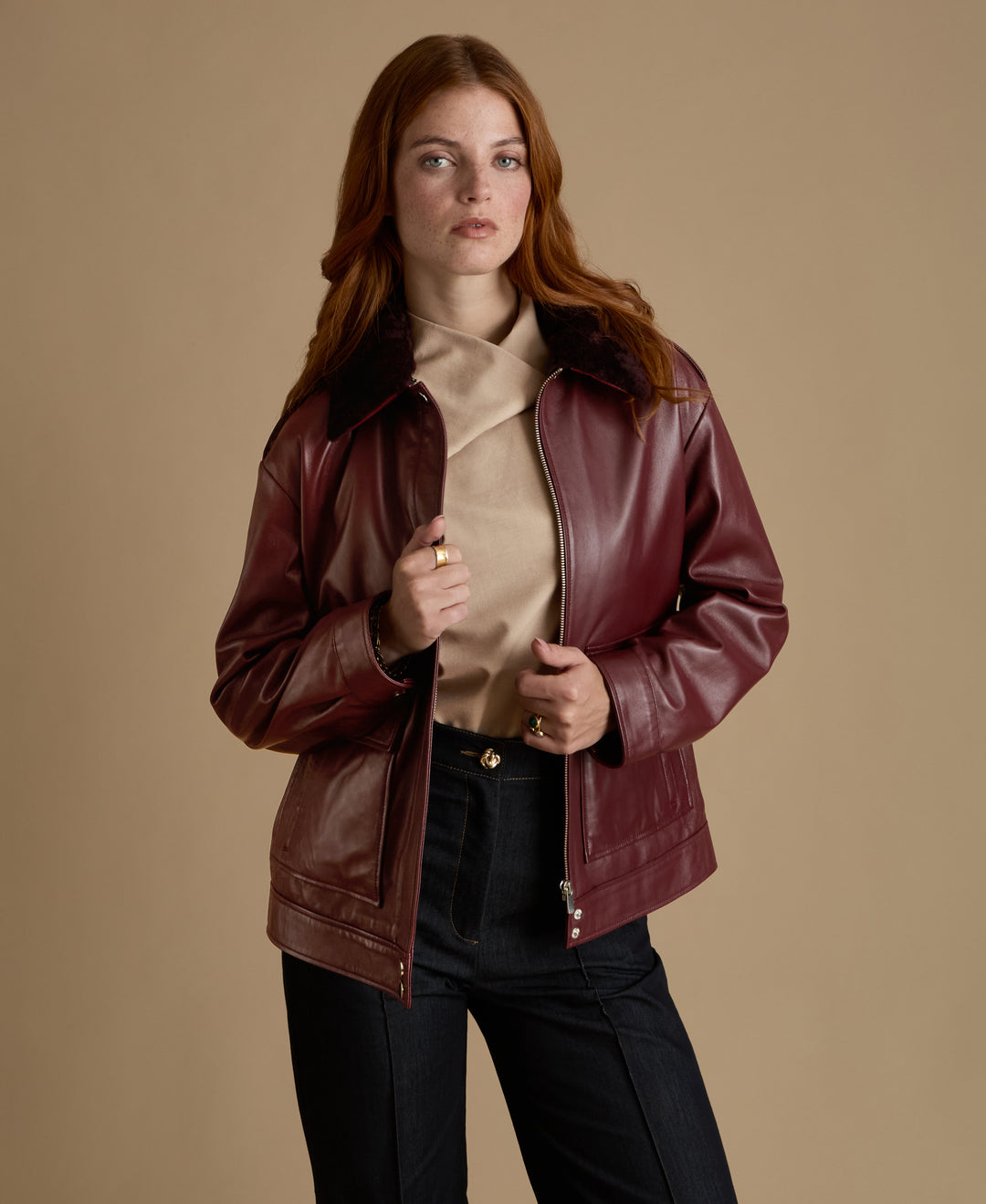 Alma Leather Jacket