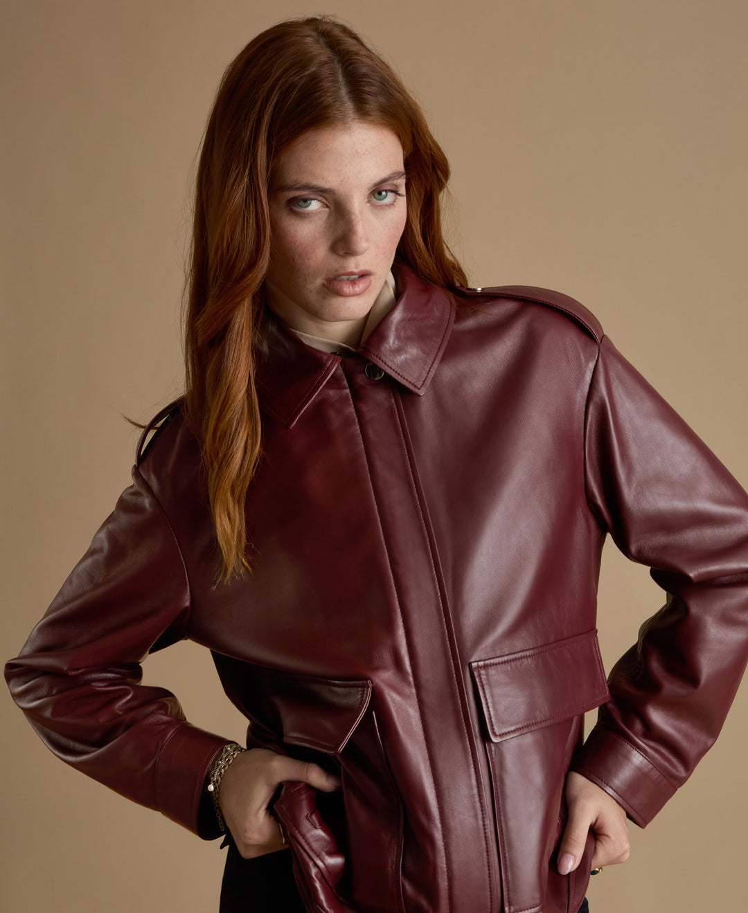 Alma Leather Jacket